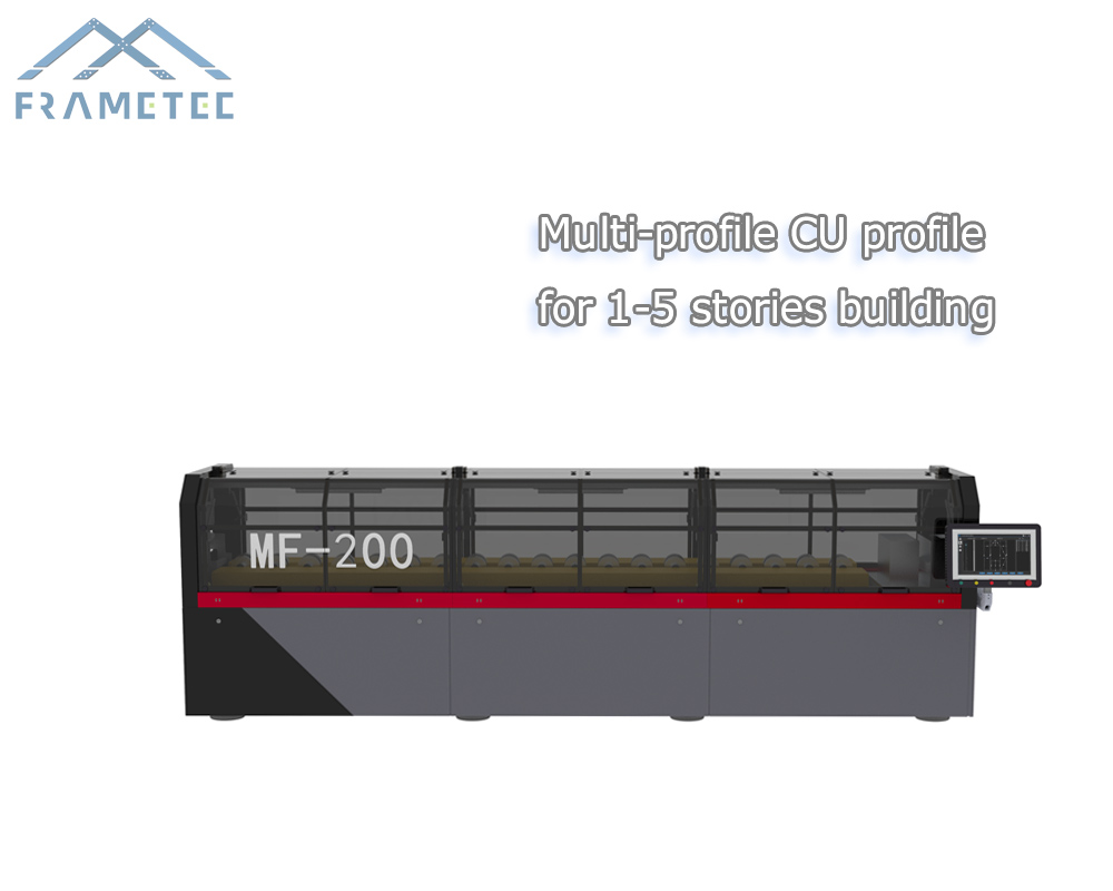 Stud and Track steel frame roll forming machine MF200