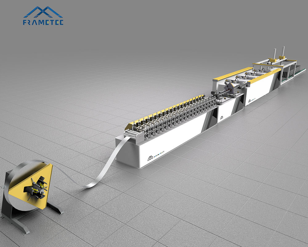 Multi Profile Drywall Stud & Track Roll Former DST600