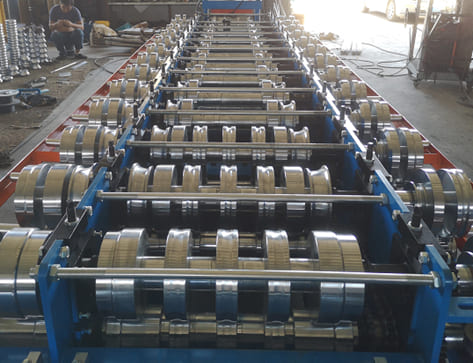 YX65-400&430 Standing Seam Metal Roof Roll Forming Machine